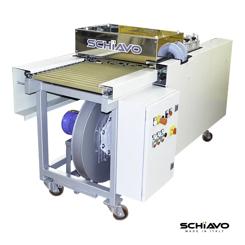 Horizontal Glass Washing Machine MWH500 Line Schiavo